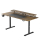 Mebel gamingowy Ultradesk HIGHLANDER XXL Elektryczna regulacja Brązowe